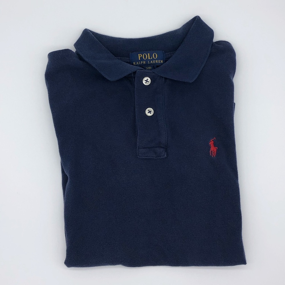 Polo Ralph Lauren Blue Polo Shirt S(8)